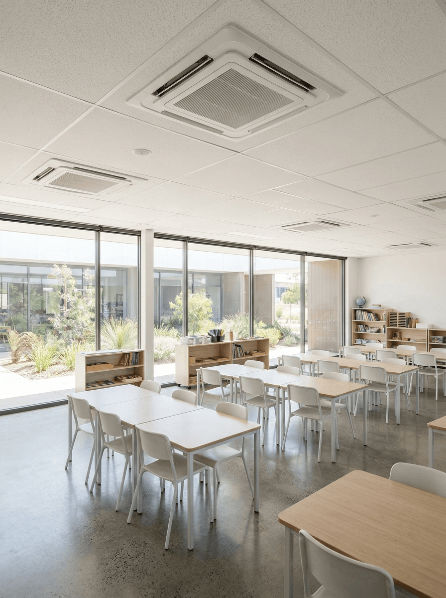 Education air conditioning by Airspect