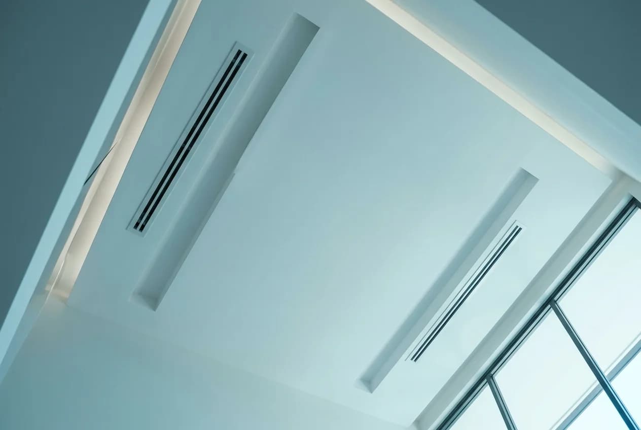 Discreet ducted air conditioning in an Ascot character home