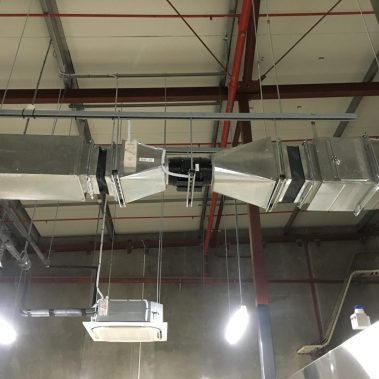 Commercial air conditioning project brisbane