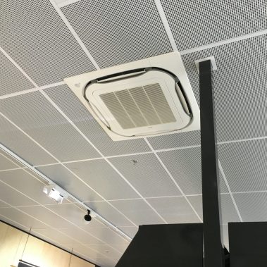 Duct system commercial air conditioning project brisbane