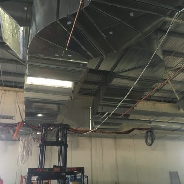 Commercial air conditioning project