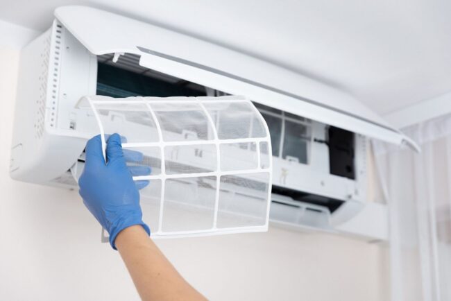 Aircon Filters Due for Cleaning